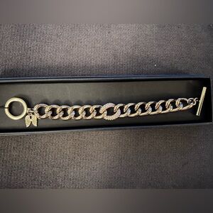 Victoria's Secret Chain Bracelet - Angel Wing Charm - NWT